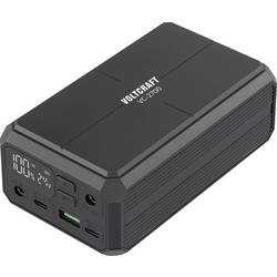 VOLTCRAFT VC-2700 powerbanka Li-Ion, 27000 mAh, Power Delivery 3.0, Power Delivery 2.0, PPS, Rychlé nabíjení, černá, Možnost současného nabíjení a vybíjení,