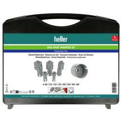 Heller Vakuumgelötetes Lochsägen Set 8 tlg. 324991 diamantový vrták 20 mm, 25 mm, 32 mm, 35 mm, 40 mm, 50 mm, 60 mm, 68 mm 1 sada