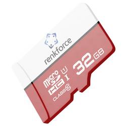 Renkforce RF-mSDHC-32GB paměťová karta microSDHC 32 GB Class 10, UHS-Class 1, UHS-I vč. SD adaptéru