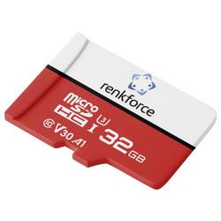 Renkforce RF-mSDHC-32GB paměťová karta microSDHC 32 GB Class 10, UHS-Class 1, UHS-I vč. SD adaptéru