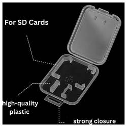 Xlyne 177567-2 pouzdro na paměťové karty paměťová karta SD, paměťová karta microSD průhledná