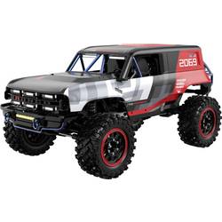 MJX černočervená střídavý (Brushless) 1:12 RC model auta elektrický Crawler 4WD (4x4) RtR 2,4 GHz vč. akumulátorů a nabíječky , se světelným efektem
