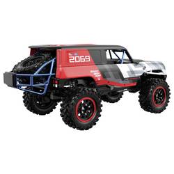 MJX černočervená střídavý (Brushless) 1:12 RC model auta elektrický Crawler 4WD (4x4) RtR 2,4 GHz vč. akumulátorů a nabíječky , se světelným efektem