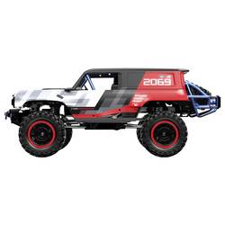 MJX černočervená střídavý (Brushless) 1:12 RC model auta elektrický Crawler 4WD (4x4) RtR 2,4 GHz vč. akumulátorů a nabíječky , se světelným efektem