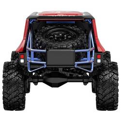 MJX černočervená střídavý (Brushless) 1:12 RC model auta elektrický Crawler 4WD (4x4) RtR 2,4 GHz vč. akumulátorů a nabíječky , se světelným efektem
