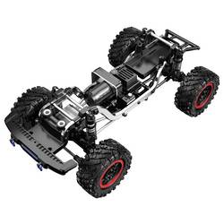 MJX černočervená střídavý (Brushless) 1:12 RC model auta elektrický Crawler 4WD (4x4) RtR 2,4 GHz vč. akumulátorů a nabíječky , se světelným efektem