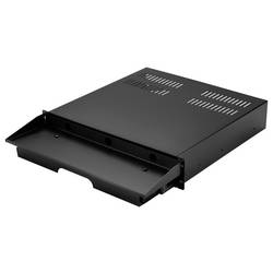 Renkforce RF-7112620 19 palec šuplík pro datové skříně 2 U vysouvací Vhodné pro hloubku skříně: od 500 mm černá
