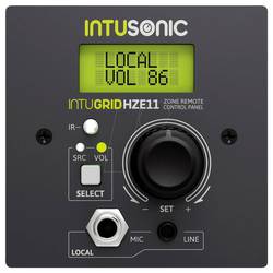 Intusonic HZE11 pod omítku ELA regulátor hlasitosti černá