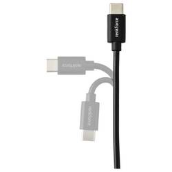 Renkforce USB kabel USB 2.0 USB-C ® zástrčka, USB-A zástrčka 2.00 m černá RF-7116122