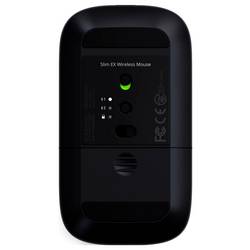 Satechi Slim EX Wireless Mouse Space myš, přenos bezdrátový, 4 tlačítko, černá