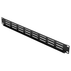 Renkforce RF-7116958 19 palec záslepka pro datové skříně 1 U s větracími drážkami černá