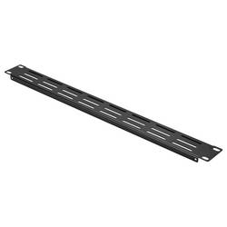 Renkforce RF-7116958 19 palec záslepka pro datové skříně 1 U s větracími drážkami černá