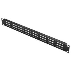 Renkforce RF-7116958 19 palec záslepka pro datové skříně 1 U s větracími drážkami černá