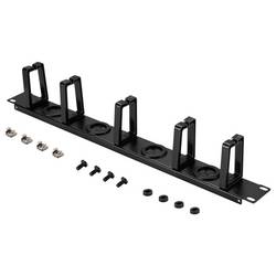 Renkforce RF-7116970 19 palec kabelové vedení pro datové skříně 1 U kabelový vodicí třmen, otočný o 360° černá