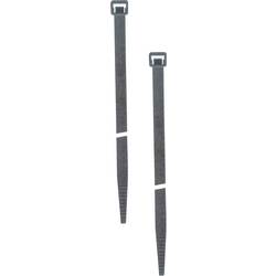 Protec 05104421, stahovací pásky, 7.8 mm, 360 mm, černá, 100 ks