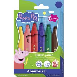 Staedtler fix STAEDTLER Fasermaler NJ Peppa 6ST 329 C6 L1 6barevný 6 ks