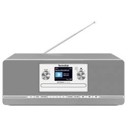 TechniSat DIGITRADIO 372 CD IR, silber 0002/5102 rádio CD, DAB+, FM, antracitová, stříbrná