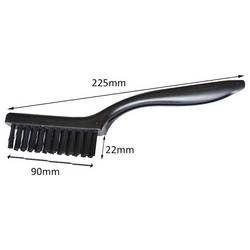 TRU COMPONENTS ESD kartáč (d x š x v) 225 x 60 x 20 mm délka štětin: 22 mm Plocha kartáče, šířka: 90 mm Plocha kartáče, délka: 225 mm 1 ks