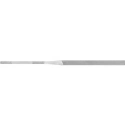 PFERD TOOLS 12502062 Přesný PFERD TOOLS plochý pilník, kulatý kant, 140mm švýcarské sek 1, střední Délka 140 mm 12 ks