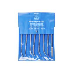 PFERD TOOLS 12707202 Sada PFERD TOOLS PRO přesné vroubkované pilníky typ 720 P 190 mm, švýcarské drážky 0, hrubé Délka 190 mm 1 sada