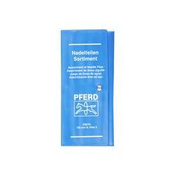 PFERD TOOLS 12705092 Sada PFERD TOOLS PRO přesné jehlové pilníky, 12 ks Ve svinovací brašně 180 mm švýcarské drážce 0, hrubé Délka 180 mm 1 sada