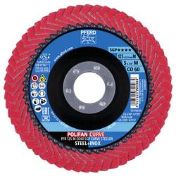 PFERD TOOLS 67698056 Sada lamelových brusných kotoučů Průměr 125 mm Zrnitost=60 2 ks