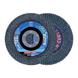 PFERD TOOLS 67698032 Sada lamelových brusných kotoučů Průměr 115 mm Zrnitost=40 2 ks