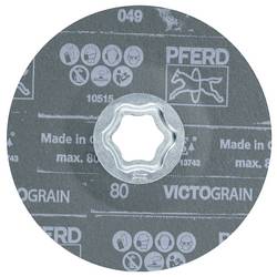 PFERD TOOLS 64112508 Sada fíbrových kotoučů Průměr 125 mm Zrnitost=80 25 ks