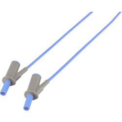 VOLTCRAFT MSB-501 sada měřicích kabelů lamelová zástrčka 4 mm lamelová zástrčka 4 mm 5.00 m 12 ks