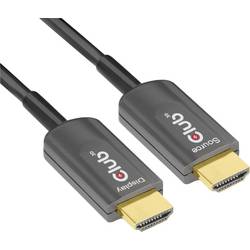 club3D HDMI kabel USB-C ® zástrčka 15 m černá CAC-1377 AOC (aktivní optický kabel) HDMI kabel