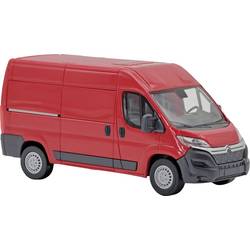 Busch 54604 H0 model autobusu, model nákladního vozidla Citroën Citroën Jumper, červená