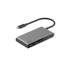 Belkin USB 2.0 adaptér [1x USB-C® - 5x HDMI®, USB, USB-C®]