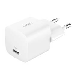 Belkin USB nabíječka, USB Power Delivery (USB-PD) , USB-C®, 25 W, Dodávka energie, bílá
