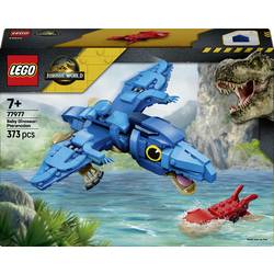 77977 LEGO® JURASSIC WORLD™ Baby-dinosauři: Ptetanodon; stavební hračky; mobilní Ptetanodon a chobotnice; pokojové dekorace s ničenými zvířaty pro děti od 7 let