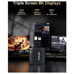 GMKtec mini PC (HTPC) M6 Ultra-1 AMD Ryzen 5 7640HS (16+1TB) AMD Ryzen 5 7640HS 5.0 GHz 16 GB RAM 1 TB SSD AMD Radeon™ 760M Win 11 Pro M6 Ultra-1 AMD Ryzen 5