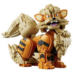 72160 LEGO® Pokémon Arkani; stavebnice; sestavitelná figurka s pohyblivými částmi těla; pohyblivá figurka Pokémon; detailní pokojová dekorace; sběrná hračka