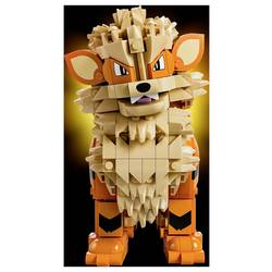 72160 LEGO® Pokémon Arkani; stavebnice; sestavitelná figurka s pohyblivými částmi těla; pohyblivá figurka Pokémon; detailní pokojová dekorace; sběrná hračka