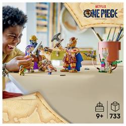 75644 LEGO® ONE PIECE Woogey vs. Boogey - Riesen Little Garden; stavebnice se 8 LEGO figurami pro fanoušky One PIECCE Realfiltrace; dárek pro děti od 9 let