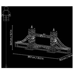 6588559 LEGO® ARCHITECTURE Tower Bridge, model londýnského znaku