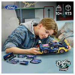 42236 LEGO® TECHNIC Ford Mustang GT Auto z tuningové dílny; přizpůsobitelné autíčko na hraní; závodní auto s řízením a 8-válcovým pístovým motorem; dárkové