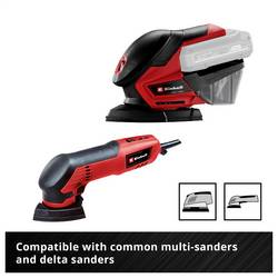 Einhell 496220 Brusný papír pro multifunkční brusku Zrnitost 120 (d x š x v) 16 x 7 x 11 cm 50 ks