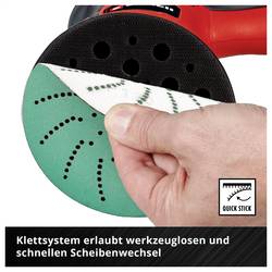 Einhell 492260 brusný papír Zrnitost 80 (Ø x v) 125 mm x 13 cm 50 ks