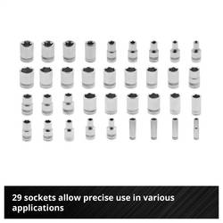 Einhell 372450 sada bitů, 61dílná, plochý, PH, PZ, profil T