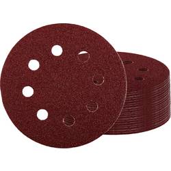 Einhell 492110 brusný papír pro excentrické brusky Zrnitost 60 (Ø x v) 125 mm x 13 cm 50 ks