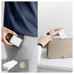 4Smarts USB nabíječka, GaN, USB Power Delivery (USB-PD) , USB A, USB-C®, 30 W, Dodávka energie, bílá