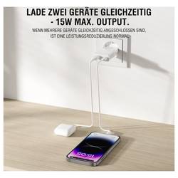 4Smarts USB nabíječka, GaN, USB Power Delivery (USB-PD) , USB A, USB-C®, 30 W, Dodávka energie, bílá