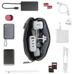 4Smarts USB nabíječka, GaN, USB Power Delivery (USB-PD) , 3x USB-C®, USB A, 100 W, Quick Charge, Dodávka energie, bílá