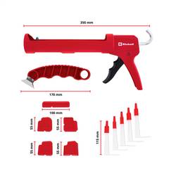 Einhell Basic 461010 Vytlačovací pistole mechanický