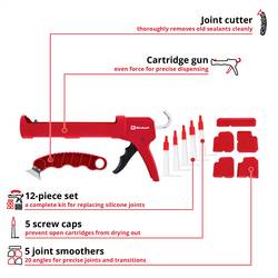 Einhell Basic 461010 Vytlačovací pistole mechanický