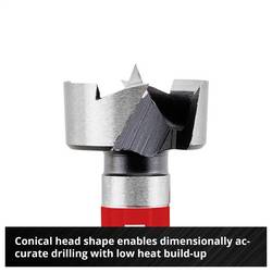 Einhell 461013 sada Foersterových vrtáků 15 mm, 20 mm, 25 mm, 30 mm, 35 mm Celková délka 93 mm 1 sada